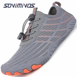 Yalınayak Minimalist Ayakkabı Kadınlar İçin Erkekler Hafif Koşu Kayma | Sıfır damla tek geniş ayak parmağı iz koşucu plaj ayakkabıları 240328