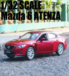 Mazda 6 Atenza 132 Alloy Car Die Die Casting Sound Collection Delivery Brend New 202147984938647330