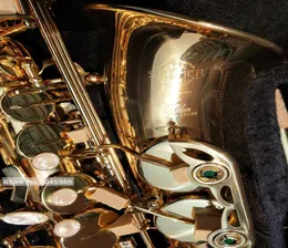 عالي الجودة فائقة الحركة 803 ساكسفون الذهب Alto Full Flower EB TUNE MODEL SAX FLAT مع القصب في حالة الفم المحترفة 5465554