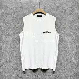 Brand Men Tank Tops Summer Breathable Sleeveless Vest Letter Printed Tanks Workout Cotton Tops Outdoor Running Tanks For Teenager