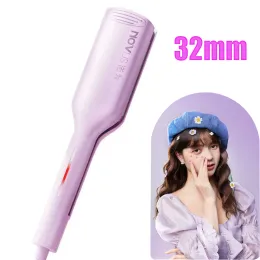 IRONS 32 mm rotoli di uova bigotta per capelli nuovi ioni negativi onda acqua stecca ad onda profonda ad onda profonda calore digitale.