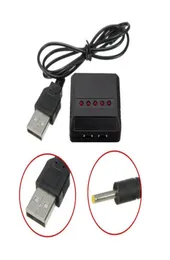 NUOVO X5 5 in 1 Caricatore della batteria Lipo per interfaccia USB per Syma Hubsan JJRC Ubi RC Drone34485433324910