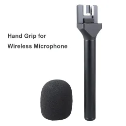 Akcesoria lekarz MIH bezprzewodowy mikrofon HM HM Handheld Grip Stick do wywiadu ENG Nagrywanie saramonic Rode Comica Boomx Synco Mic