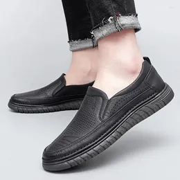 Casual Shoes Men's Hollow Breathable Korean Version Of The Four Seasons Models Plus Cotton Warm