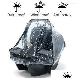 Коляска аксессуары аксессуары для детского безопасности сиденье дождь прозрачная корзина выхода на коляпное кресло с капля