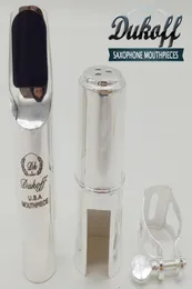 전문 실버 Dukoff E Flat B Flat Saxophone Metal Mouthpiece 마우스 피스 Sax Dukoff Mouth Fiss 5 6 7 8 98402079