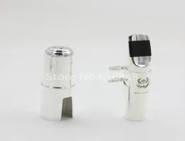 Silver Plated Brass Dukoff Mouthpiece for Alto Tenor Soprano Saxophone Musical Instrument Accessories Size 5 6 7 8 9 8439539