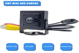 미니 AHD 카메라 HD 5MP CCTV 카메라 소니 335 AHD 보안 핀홀 렌즈 실내 소규모 감시 비디오 카메라 3291233