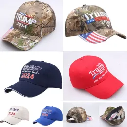 ドナルドは2024年野球帽の帽子を作るアメリカを偉大にする米国大統領選挙キャップ調整可能な屋外スポーツトランプ帽子ZZ