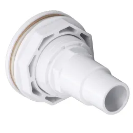 Film Complete Return Outlet Jet Fitting for Above Ground Swimming Pool with Gasket 1in Pipe Adapter Pool Spa Replacement Part