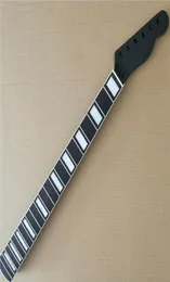 22 Frets Maple Maple Guitar Pescoço Parte de rosa de pau -rosa Bloco Bloco C Forma Black Glos