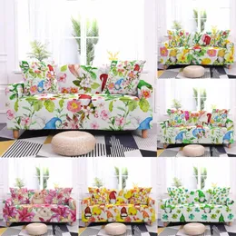 Coperture per sedie divano elastico bambola per gnomi per il soggiorno stampato fiore slipcovers cover angolo cover angolare decorazione per la casa primavera