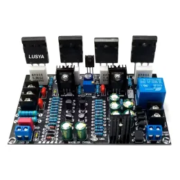 Amplifier LUSYA Upgraded Version 200W Mono Power Amplifier 5200 1943 High Power Tube Amp Board With Speaker Protection Relay