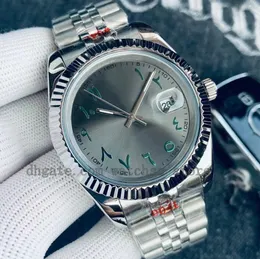 Watchsc- klassische Herren 41mm alte arabische arabische Uhr Automatische Uhr Bewegung Mechanische Uhr Sapphire Sapphire Sapphire Master Edelstahl Armbanduhren Frauen Uhren
