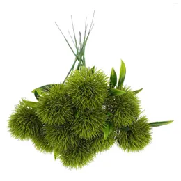 Decorative Flowers Decoraciones Para Salas Casa Artificial Dandelion Plants Outdoors Plastic