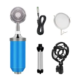 Microphones BM8000 Condenser Microphone Kit 3.5MM Recording Studio Mic Gaming KTV Karaoke Computer Youtuber