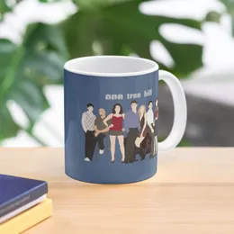 One Tree Hill Seasons 2 och 3 Main Cast Coffee Mug Large Cups Breakfast Porcelain 240407