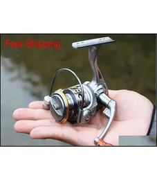 Esportes ao ar livre entrega 2021 121BB DC150 Pesca giratória LR Hand Exchange 5DOT21 Mini bobinas sem gap sem gap Metal Metal Reel High6312609