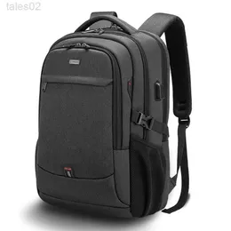 Multi-function Bags 2024 New Waterproof Business Backpack Mens Travel Laptop 17.3-inch Mochila yq240407