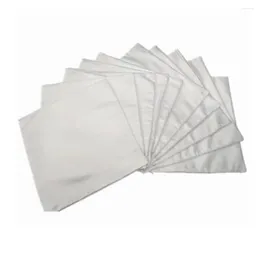 Travesseiro 40x40 Branco de sublimação em branco Caso Passagem para transferência de calor Pressione como presente de bricolage 10pcs