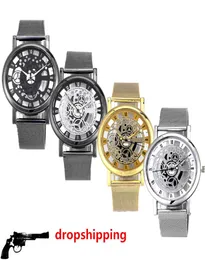 Fashion Watch Men Healgeon Watch Men Stainsal Steel Mesh Band Quartz Wristwatch Clock Relojes Mujer Reloj Hombre Drop8471534