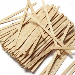 Kaffeeschaufeln 100pcs / Pack Holz Amerikaner 1000ml halbgemachtes Holz CE / EU Infusor Tea Pot Disposable Rührstift