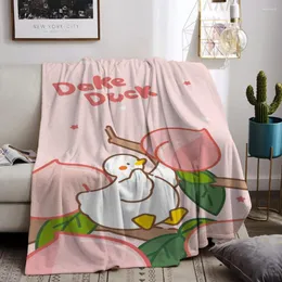 Cobertores Dack macio macio para cama de sofá decorativo decoração de quarto boho decoração de casa pisca a soneca de inverno