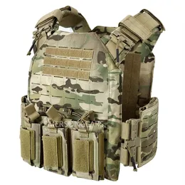 1000D Nylon FS Style Strandhogg laser cutting quick release tactical vest with double layer triple magazine pouch 240403