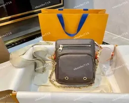 Vintage dikey kutu gövde erkek kadın kadın tasarımcı cüzdan omuz crossbody çantaları yardımcı telefon çanta tasarımcısı lüks çantalar beni katlama mi4228353