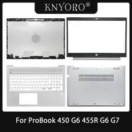 HP Probook 450 G6 455R G6 G7 노트북 LCD 뒷면 덮개/전면 베젤/팜메스트/하단 케이스/미국 키보드 백라이트 하우징 쉘