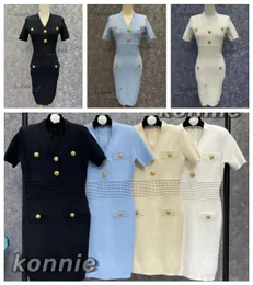 2024 Designer dress Waist skirt Womens Dress Classic design skirt metal buttons Short Sleeve skirt top quality Designer Luxury skirt waist skirt Slim fit skirt