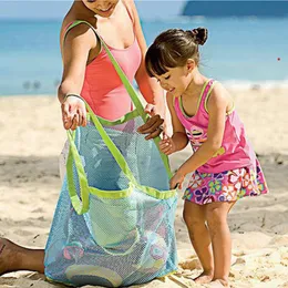 HBP Children's Beach Toy Quick Storage Bag Sand Digging Tool Bag Top Quality Mesh Design Beach Bag