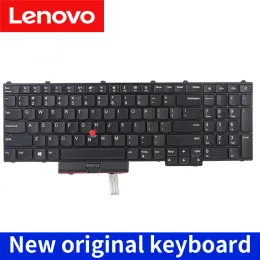 HUBS العلامة التجارية الجديدة Lenovo ThinkPad P50 P51 لوحة المفاتيح الخلفية P70 P71 لوحة مفاتيح الكمبيوتر المحمول 01HW200 01HW282 SN20M15446