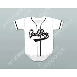 GDSIR Biggie Smalls 10 Bad Boy White Baseball Jersey Ed