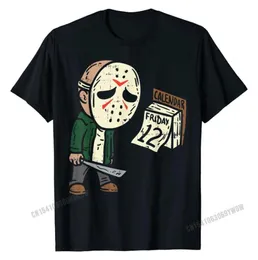 Freitag 12. Lustige Halloween Horror Polo Shirt Film Humor T -Shirt Männer Fitness enge Tops Baumwolle T -Shirts Geburtstag8091882