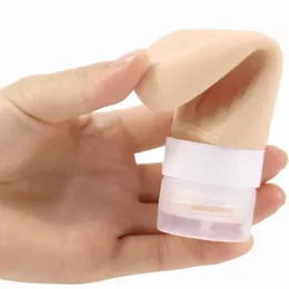 2024 37/60/89ml de silicone recarregável de tubo vazio espremido Cosmético LONIONAL DO CREMO VIAGEM DISPENSOR DE VIAGEM DE VIAGEM POR SILICON