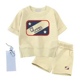 В Stock Designer Brand Baby Kids Clothing Boys Роскошная коротка с короткими рукавами