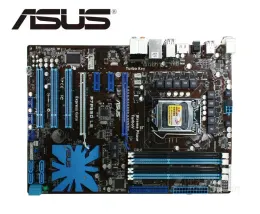 어댑터 ASUS P7P55D LE 마더 보드 LGA 1156 DDR3 USB2.0 I3 I5 I7 CPU 16GB P55 데스크탑 메인 보드