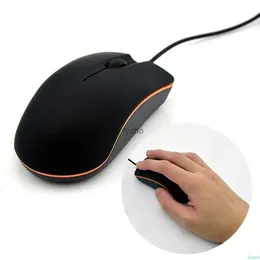 الفئران الجديدة M20 Mouse Mouse 1200DPI PC Office Matte Black USB Game مناسبة لأجهزة الكمبيوتر المحمولة H240407