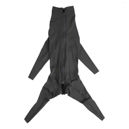 ドッグアパレルフルカバレッジジャンプスーツ調整可能なレッグスリーブボディースーツは、ポストオペラのための弾力性のあるソフト不安の救済を防ぐことを防ぎます