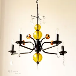 Chandeliers Chandelier Simple Nordic Japanese Modern Personality Mix Vintage Crystal Decorative Lamp