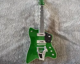 Raro Gre G6199 Billybo Jupiter Metallic Green Thunderbird Guitarra Electric Guitar Body and Neck Bigs BIGS TRAILOPIPEL