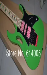 高品質の新しいJEM 7VエレクトリックギターGreen01234561131205