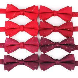 Bow Ties Wedding Bow Mens Womens Set Set Bow Cravat Mens Flower Bow Party Groom Bowc240407