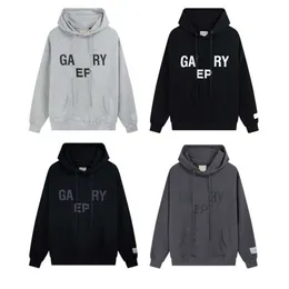 classic hoodie men designer sweater drawstring hooded sweatshirt early spring dark grey letter print graphic Sweater