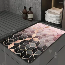 Tappeti tappeti neri e rosa gradien motoslitta antiscivolo tappeto tappeto tappetino portiere da bagno esterno cucina soggiorno tappeto pavimento arredamento