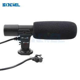 Microfoni Mic01 microfono stereo esterno della telecamera professionale per Nikon D7500 D7200 D5600 D5500 D5300 D5200 D3300 D810 D750 D500 D5