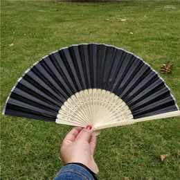 Decorative Figurines 1pcs 21CM Chinese Folding Elegant Paper Hand Fan Wedding Party Favors Decorations Birthday Baby Shower Supply #A