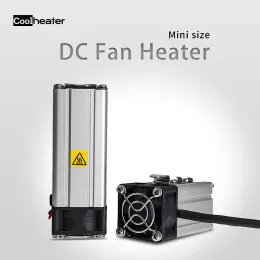 Tabletler 50W 100W Dolap Mini Endüstriyel Elektrik DC24V PTC FAN Isıtıcı