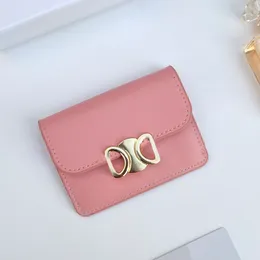Designer Coin Purse Designer Walls Pink Purse Designer Handväska Purses Högkvalitativa äkta läder Mini -väskor med Box Cardholder Card Holder Men Womens Wallet